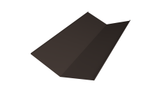 Планка ендовы нижней 300х300 0,5 Drap RR 32 темно-коричневый (2м)